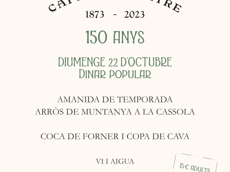 El Caf del Centre celebra el seu 150 aniversari (2)